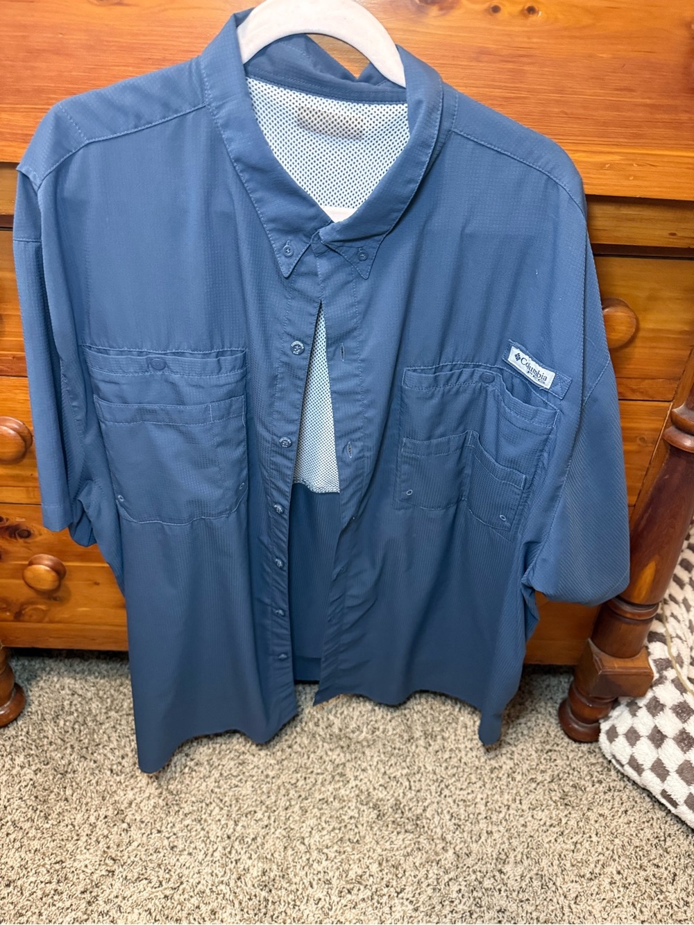Columbia PFG short sleeve button downs (2)